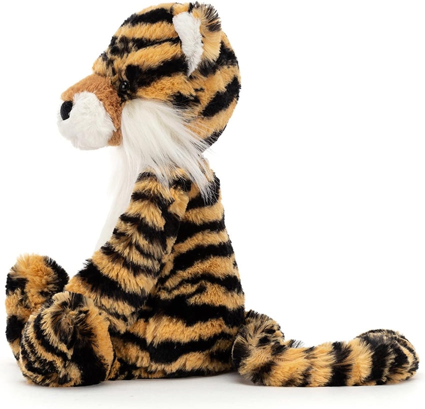 Jellycat Bashful Tiger Stuffed Animal, Medium 12 inches - Big Cat Plush Toy - Classic Children's Gift