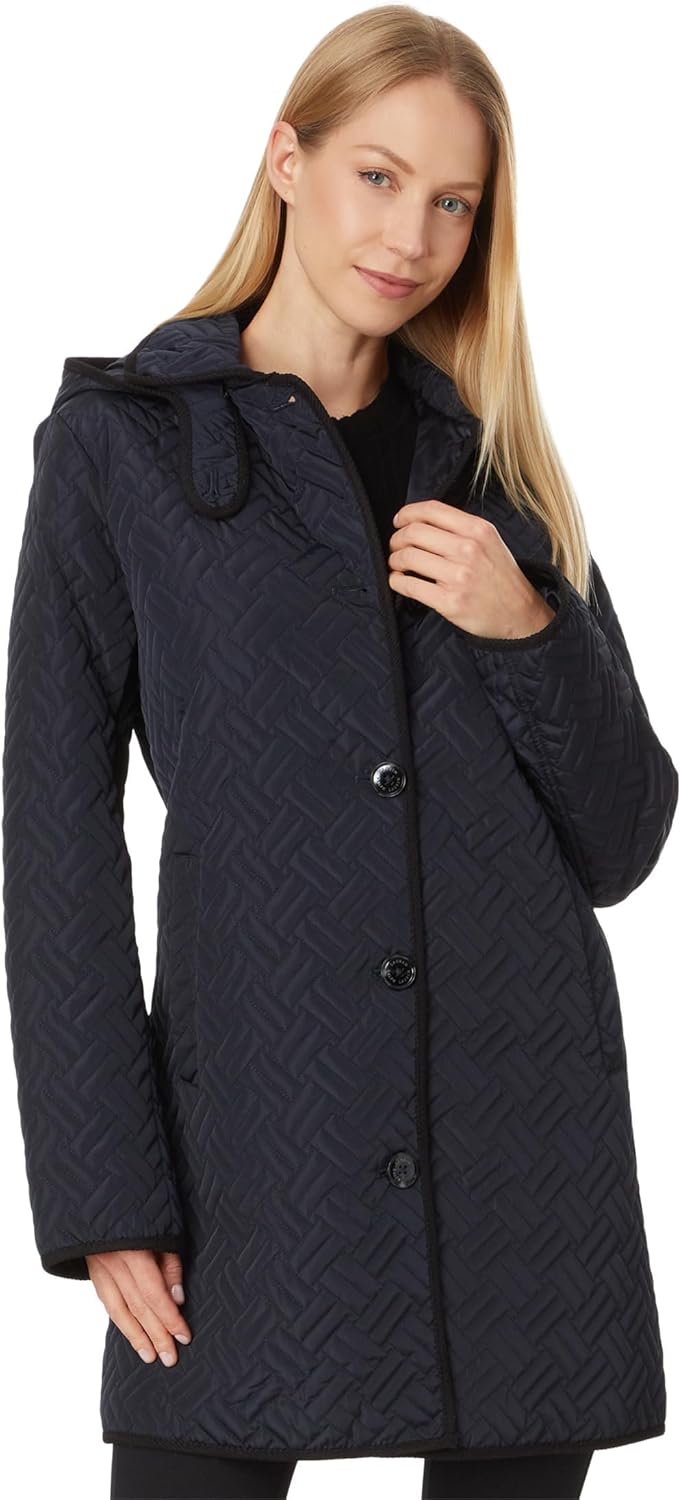 Lauren Ralph Lauren womens Hooded Blanket Quilt