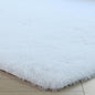 duduta Navy Blue Fluffy Plush Runner Rugs 2x6 ft Tie Dye Rectangle Shag Rug for Bedroom Dorm Living Room Kids Room, Machine Washable Anti-Slip