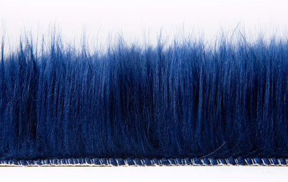 Ashler faux fur rug, Fluffy Shaggy Area Rug Ultra Soft 2 x 3 Feet Sheepskin Fur Rug, Navy Blue Fuzzy Rug Machine Washable Shag Rug, Nursery Decor Throw Rugs for Bedroom, kids room, Living Room