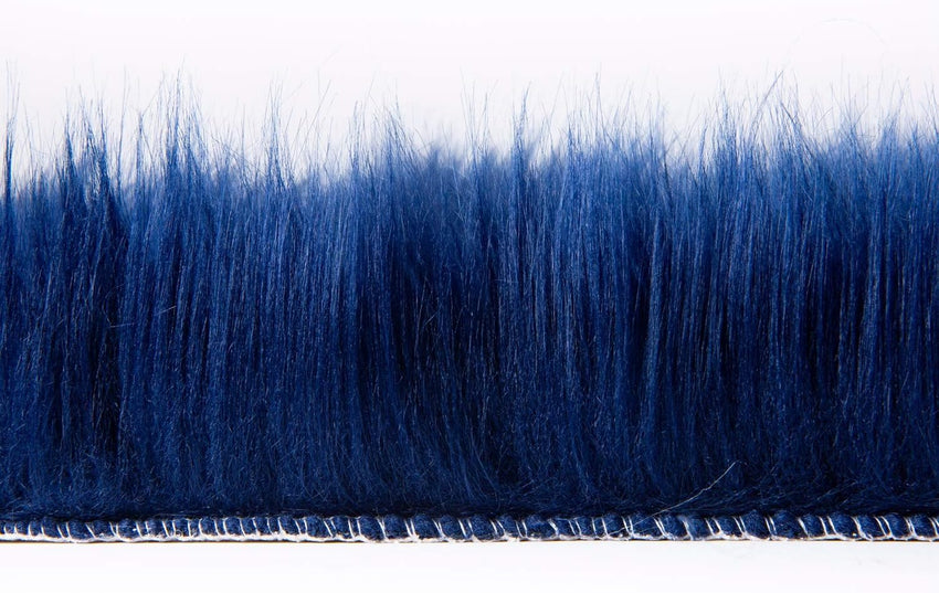 Ashler faux fur rug, Fluffy Shaggy Area Rug Ultra Soft 2 x 3 Feet Sheepskin Fur Rug, Navy Blue Fuzzy Rug Machine Washable Shag Rug, Nursery Decor Throw Rugs for Bedroom, kids room, Living Room