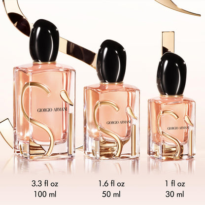 Armani Beauty - Sì - Eau de Parfum - Women's Perfume - Modern Chypre Fragrance - Blackcurrant Nectar, Rose De Mai & Freesia, Patchouli Notes