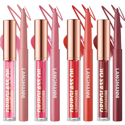 lipliner+lip oil G8 Count (Pack of 1)