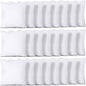 Utopia Bedding Throw Pillows (Set of 4, White), 18 x 18 Inches Pillows for Sofa, Bed and Couch Decorative Stuffer Pillow