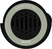 Pura Car Scent Refill - Fragrance for Pura Car Diffuser - Clean & Safe Luxury Diffuser Scent - Long-Lasting Fragrance for 30 Days of Aroma - Teak & Leather