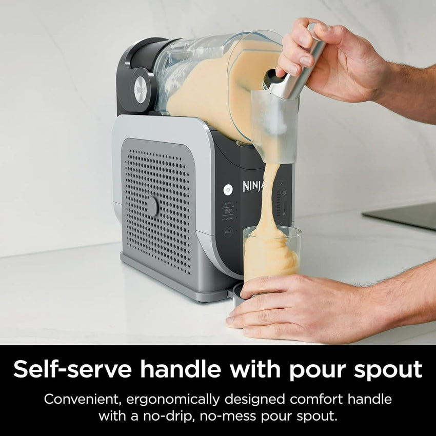 Ninja SLUSHi (Renewed) 72 oz Professional Frozen Drink Maker, 3 Preset Settings Slushie Machine