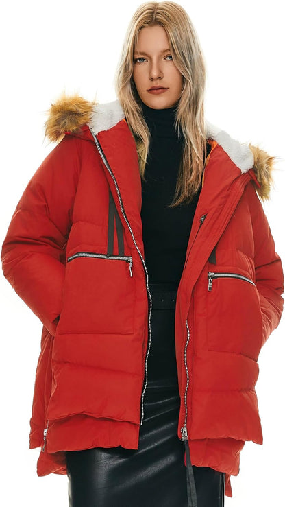 Orolay Women's Thickened Down Jacket