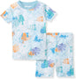 Burt's Bees Baby Girls' Pajamas, 2-Piece Long Sleeve Tee and Pants Organic Cotton PJ Set