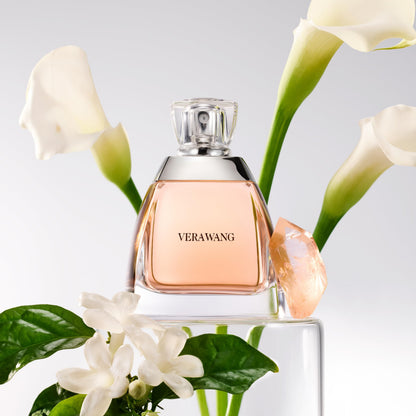 Vera Wang Vera Wang Eau de Parfum 3.4 fl oz (Pack of 1), Notes of Waterlily, Tahitian Flower, and Vanilla, Women's Fragrance, Long Lasting, Everyday Fragrance, Travel Size |