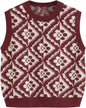 CIDER Sweater Vest Women Sleeveless Cropped Sweaters Cute Graphic Tank Tops Old Money Clothes Fall Outfits