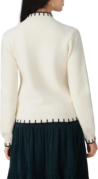 CIDER Women's Elegant Turtle Neck Sweater Winter Casual Knit Pullover Tops