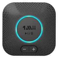 [Upgraded] 1Mii B06 Plus Bluetooth Receiver, HiFi Wireless Audio Adapter, Bluetooth 5.3 Receiver with 3D Surround aptX HD aptX Adaptive for Home Music Streaming Stereo System