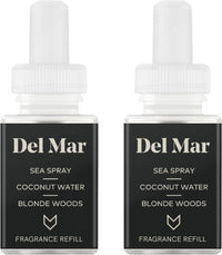 Pura & Guy Fox Home Scent Refill - Smart Air Diffuser - Up to 120-Hours of Luxury Fragrance per Refill - Home Essential - Clean & Safe Diffuser Fragrance - 2 Pack, SoHo