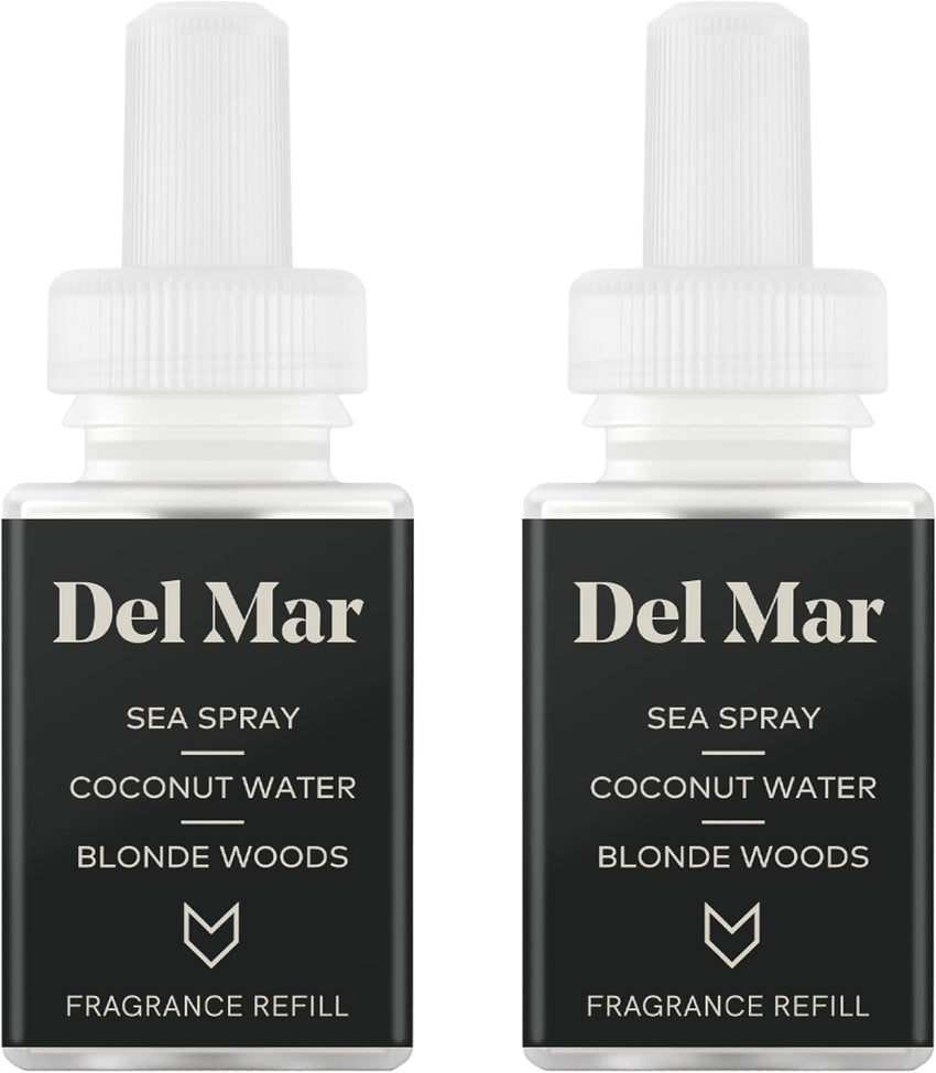 Pura & Guy Fox Home Scent Refill - Smart Air Diffuser - Up to 120-Hours of Luxury Fragrance per Refill - Home Essential - Clean & Safe Diffuser Fragrance - 2 Pack, SoHo