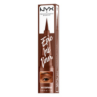 NYX PROFESSIONAL MAKEUP Epic Ink Liner, Waterproof Liquid Eyeliner - Black, Vegan Formula