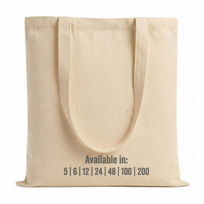 Salt Earth 5|6|12|24|48|100|200 Pack ToteBags Bulk Reusable Totes Grocery Shopping Cloth Bags DIY Promotion Gift Beach Travel