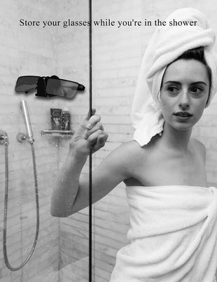 Eyeglass Holder Stand Glasses Wall mount sunglass storage organizer Compatible with Car Sunglass Holder (2Pack)