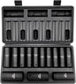 VEVOR Impact Socket Set 3/4 Inches 29 Piece Impact Sockets, 6-Point Sockets, Rugged Construction, CR-M0, 3/4 Inches Drive Socket Set Impact SAE 3/4 inch - 2-1/2 inch, with a Storage Cage