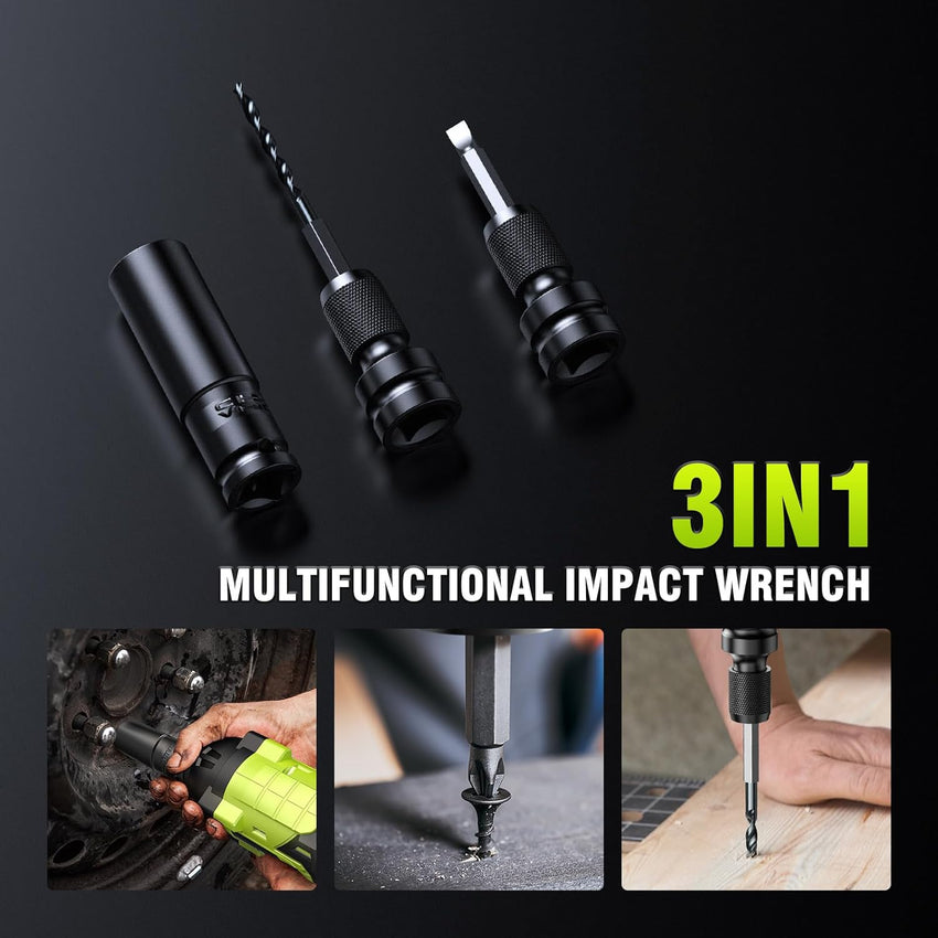 Cordless Ratchet Wrench ‎RH60B+Impact Wrench RT550B