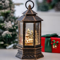 Christmas Snow Globes, Adoration of The Magi Nativity Manger Scene, Silent Night Music Water Lantern, Holiday Decorations Gifts for Family, Children or Friends