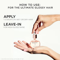 Kerastase Gloss Absolu Glaze Drops Anti-Frizz Hair Oil - Adds gloss and shine, nourishes and hydrates hair