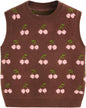 CIDER Sweater Vest Women Sleeveless Cropped Sweaters Cute Graphic Tank Tops Old Money Clothes Fall Outfits