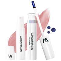 Wonderskin Wonder Blading All Day Lip Stain Peel Off Masque - Long Lasting, Waterproof and Transfer Proof Nude Lip Tint, Matte Finish Peel Off Lip Stain (Whimsical Masque)