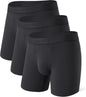 DAVID ARCHY Men's Underwear Ultra Soft Modal Support Pouch Trunks Moisture Wicking Boxer Briefs for Men Multipack