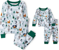 The Children's Place Family Matching, Christmas and Holiday Pajama Sets, Cotton