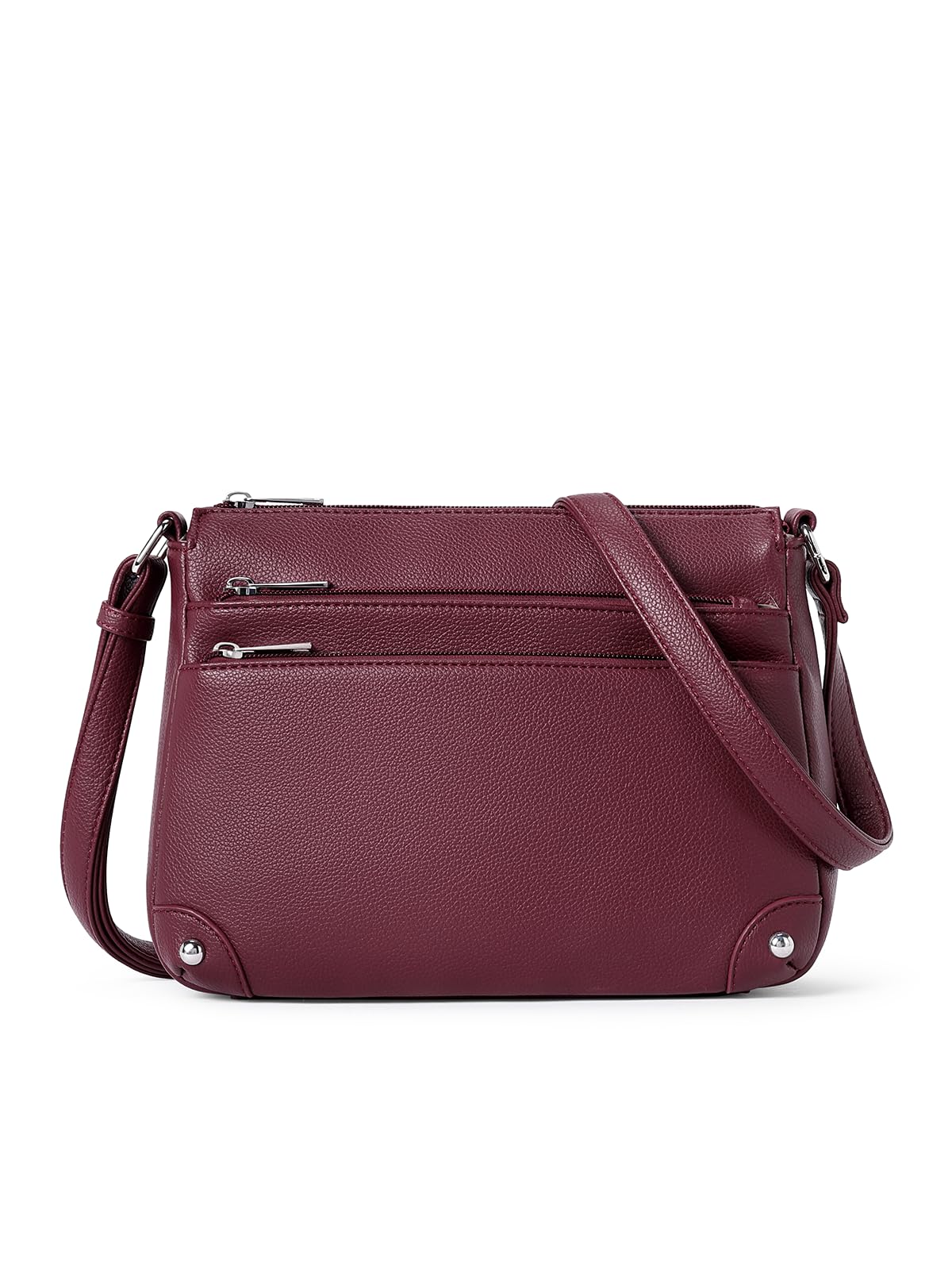 WESTBRONCO Crossbody Bags for Women, Medium Size Shoulder Handbags, Satchel Purse with Multi Zipper Pocket