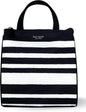 Kate Spade New York, Portable Soft Cooler Lunch Bag with Silver Insulated Interior Lining and Storage Pocket, Joy Dot