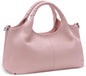 Iswee Genuine Leather Shoulder Bags Purses and Handbags for Women Satchel Designer Cross Body Hobo Medium Size Tote