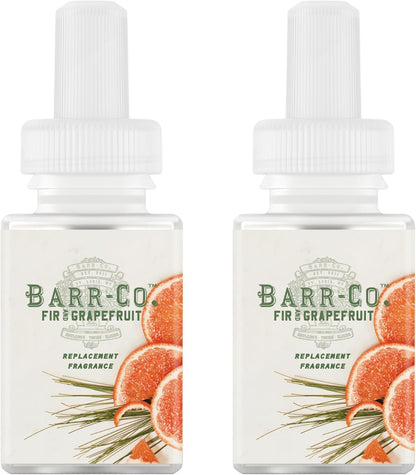 Pura & Barr-Co. Home Scent Refill - Smart Home Air Diffuser Fragrance - Up to 120-Hours of Premium Fragrance per Refill - Household Essential - Clean & Safe Diffuser - 2 Pack, Original Scent