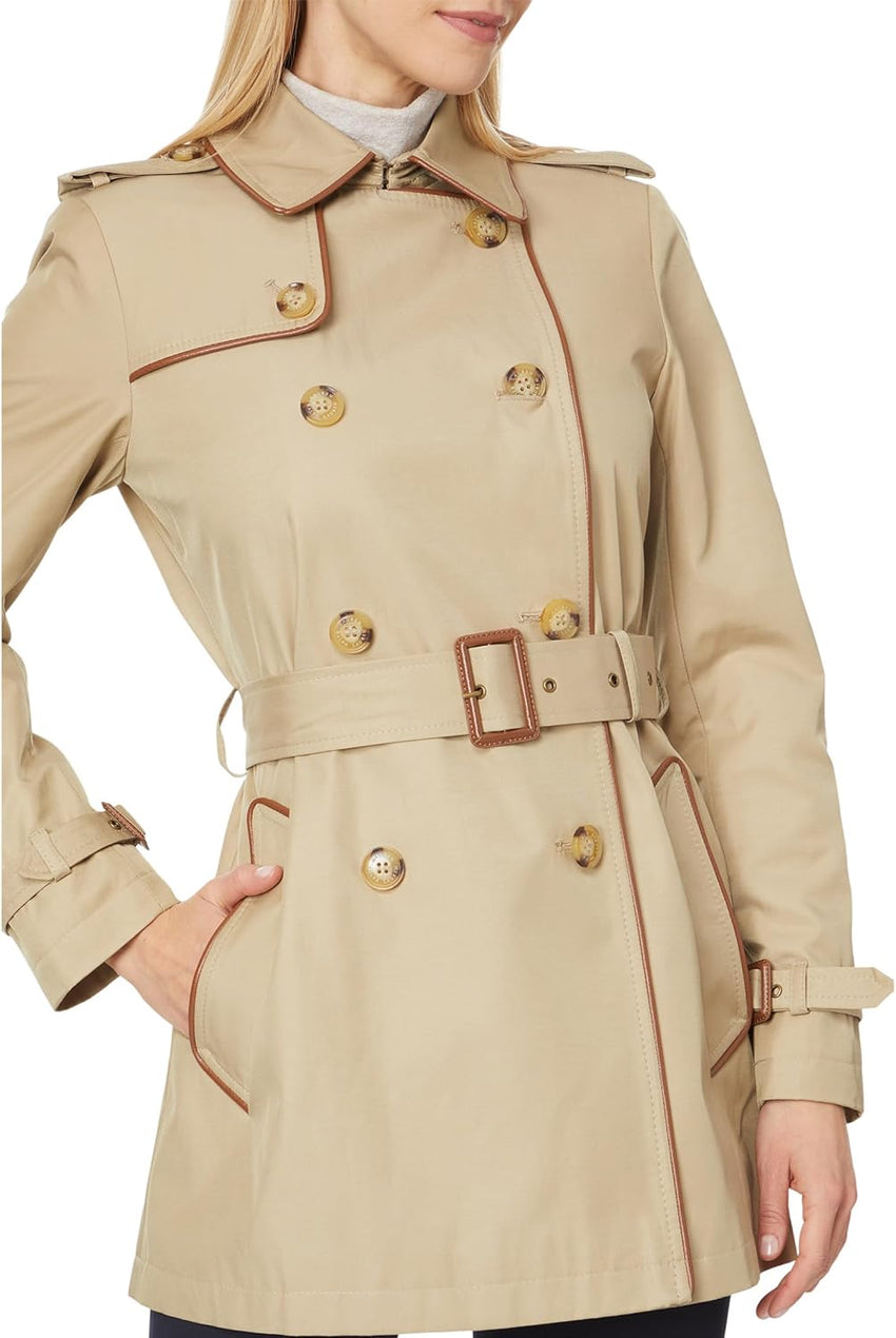 Lauren Ralph Lauren womens Belted Db W Pu Trim30"