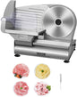 VEVOR Commercial Meat Slicer, 320W Electric Deli Food Slicer, 12 inch Carbon Steel Blade Electric Food Slicer, 350-400RPM Meat Slicer, 0-0.6 inch Adjustable Thickness for Cheese, Veggies, Ham