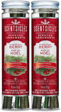Scentsicles White Winter Fir Scented Christmas Tree Ornaments - 2 Bottles (12 Sticks Total)