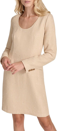 Calvin Klein Women's Work Tweed Sheath Dress