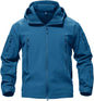 7DAY'S Men's Special Ops Military Tactical Soft Shell Winter Warm Fleece Lined Jacket Rain Hood Coat Hiking Snowboard