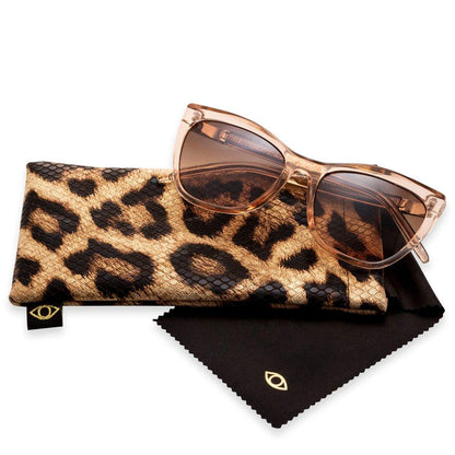 Foster Grant Sofia Vergara x Women's Sofia Sunglasses Cat Eye, Crystal Blush, 55 mmFoster Grant Sofia Vergara x Women's Sofia Sunglasses Cat Eye, Crystal Blush, 55 mm