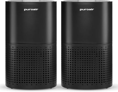 PuroAir 400 HEPA Air Purifier for Home Large Rooms - Covers 2,000 Sq Ft - Filters Up To 99.9% of Pollutants, Smoke, Pollen, Dust, and VOCs - Quiet HEPA Air Filter - Air Purifiers for Bedroom