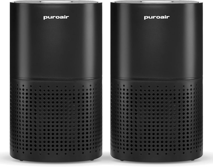 PuroAir 400 HEPA Air Purifier for Home Large Rooms - Covers 2,000 Sq Ft - Filters Up To 99.9% of Pollutants, Smoke, Pollen, Dust, and VOCs - Quiet HEPA Air Filter - Air Purifiers for Bedroom
