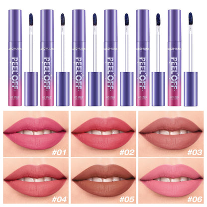 Jolilab Quick Lip Stain Peel Off,Wipe Off,Waterproof,Transfer proof,Highly Pigmented,Ultra Long Lasting Peel Off Lip Makeup With Matte finish for All-day Wear.（#03+04）