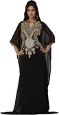 KoC Women's Kaftan Maxi Dress Farasha Caftan KFTN116-White