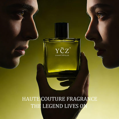 Ycz Midnight Marine Eau de Parfum for Men, 1.7 Fl Oz (50 mL), Long-Lasting Cologne, Fresh Marine & Woody Fragrance with Grapefruit, Ginger and Cedar Notes for Daily Wear, Date Night and Gifts