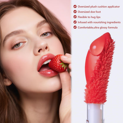 Dmsky 12 Pack Lip Gloss Set, 6 Colors Shiny Soft Lip Gloss Bulk, Lip Oil for Dry Cracked Lips Moisturizing Nourishing,Lip Stain With Rich Varied Colors For Girls and Women Makeup