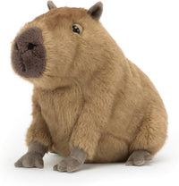 Jellycat Clyde Capybara Stuffed Animal, 9.5 inches - Capybara Plush Toy - Classic Children's Gift