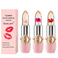 1 Count (Pack of 3)Flower Jelly Lipstick 010203