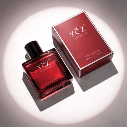 Ycz Midnight Marine Eau de Parfum for Men, 1.7 Fl Oz (50 mL), Long-Lasting Cologne, Fresh Marine & Woody Fragrance with Grapefruit, Ginger and Cedar Notes for Daily Wear, Date Night and Gifts