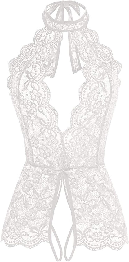 Ababoon Women One Piece Lingerie Lace Sexy Baby Dolls Teddy Sleepwear