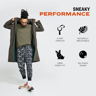 Pair of Thieves Men's Off Duty Tapered Super Soft Lounge Pants - Cotton Blend Joggers